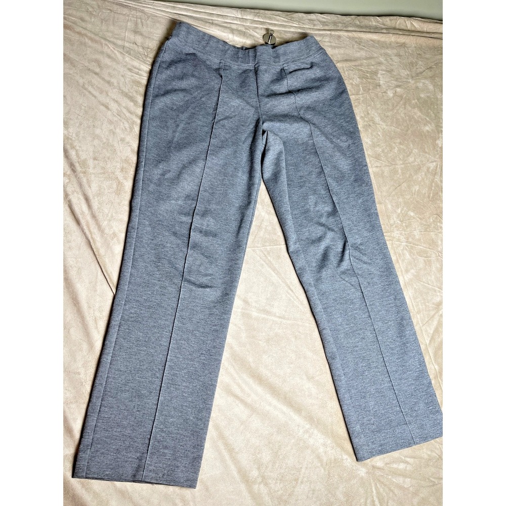 Alfred Dunner Grey pull-on pants size 8